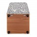 Deluxe String Cajon by Gear4music, Liquorice Swirl