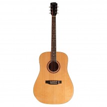 Hartwood Prime Dreadnought Electro Acoustic Guitar, Natural - Secondhand