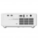 Optoma HZ40HDR Full HD Laser Projector, White Back View