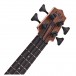 Kala Fretted U-Bass Electro-Acoustic Ukulele, Exotic Mahogany