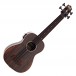 Kala Fretless U-Bass Electro-Acoustic Ukulele, Striped Ebony