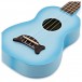 Kala Makala Dolphin Soprano Ukulele, Light Blue Burst