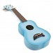 Kala Makala Dolphin Soprano Ukulele, Light Blue Burst