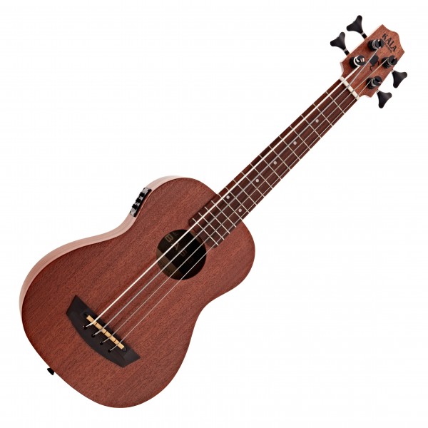 Kala U-Bass Wanderer Electro-Acoustic Ukulele Bass, Satin