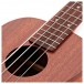 Kala U-Bass Wanderer Electro-Acoustic Ukulele Bass, Satin