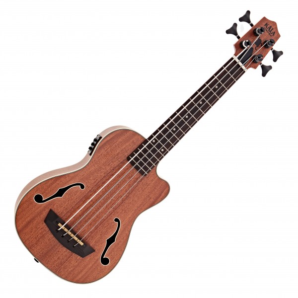 Kala U-Bass Journeyman Electro-Acoustic Ukulele, Natural