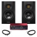 Focusrite Scarlett 2i2 4th Gen with ADAM Audio T5V Studio Monitors, Pair - Bundle