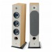 Focal Chora 826 Floorstanding Speaker (Pair), Light Wood - Nearly New Front View