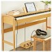 Keynote Contemporary Digital Piano with Bluetooth by Gear4music, Light Oak