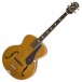 Epiphone De Luxe Classic Acoustic Electric Bass, Vintage Natural Full View