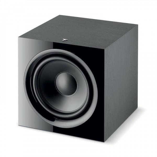 Focal Sub 600P Subwoofer, Black Front View