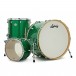 Ludwig Continental 24'' 3pc Shell Pack, Green Sparkle