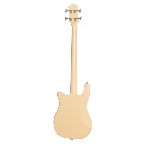 Epiphone Embassy PRO Bass Guitar, Antique Ivory Back