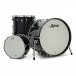 Ludwig Neusonic 22'' Fab 3pc Shell Pack, Ebony Pearl