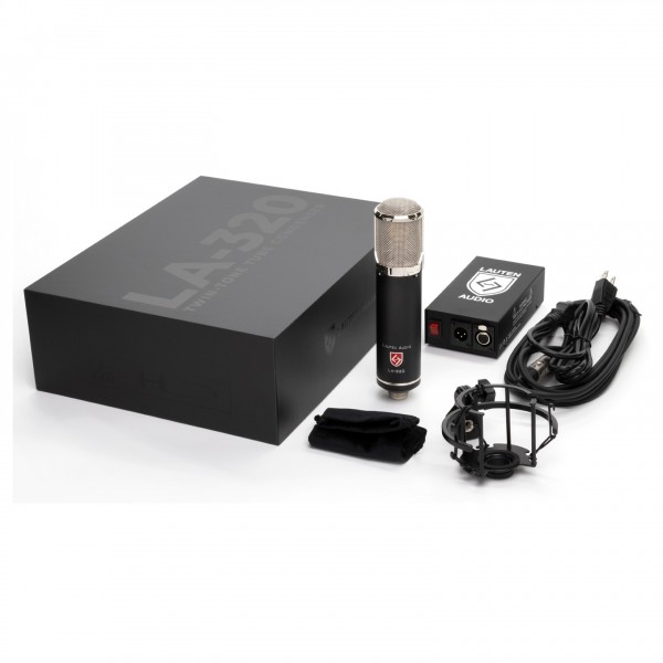 Lauten Audio LA-320 V2 Large Diaphragm Tube Condenser Microphone - Full with Box