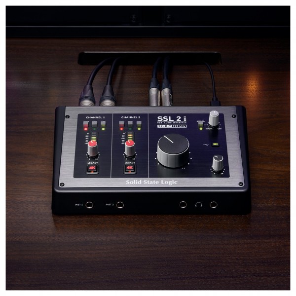SSL 2 USBオーディオインターフェース SSL 2 MKII 2-Channel USB Audio Interface at Gear4music