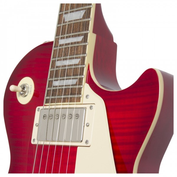 Epiphone Les Paul Standard PlusTop PRO, Blood Orange at Gear4music