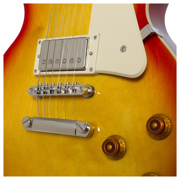 Epiphone Les Paul Standard, Faded Cherry Sunburst - Bridge