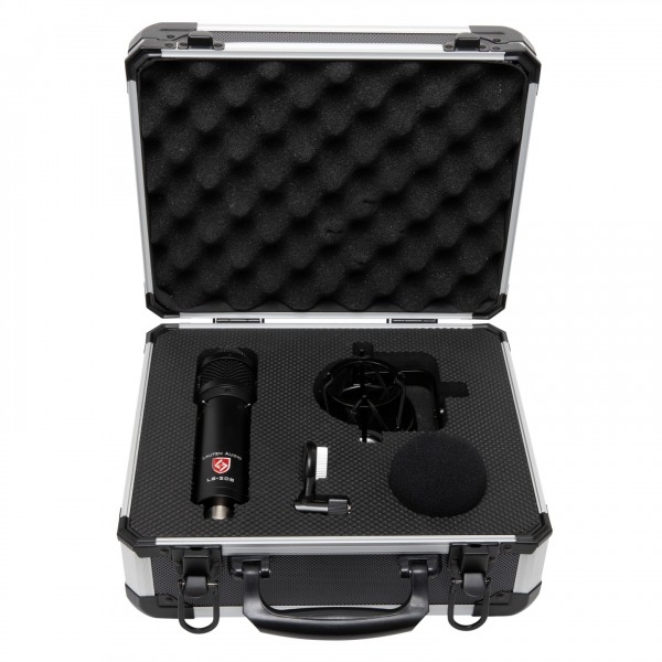 Lauten Audio LS-208 Noise-Rejecting Large Diaphragm FET Condenser Microphone - Case Open
