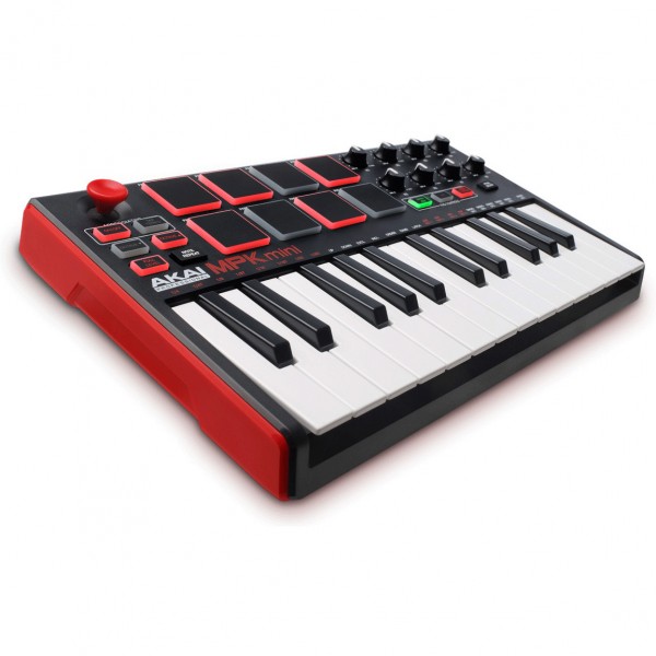 Akai Professional MPK Mini MK 2 Laptop Production Keyboard at Gear4music