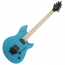 EVH Wolfgang Standard MN, Matte Blue Frost