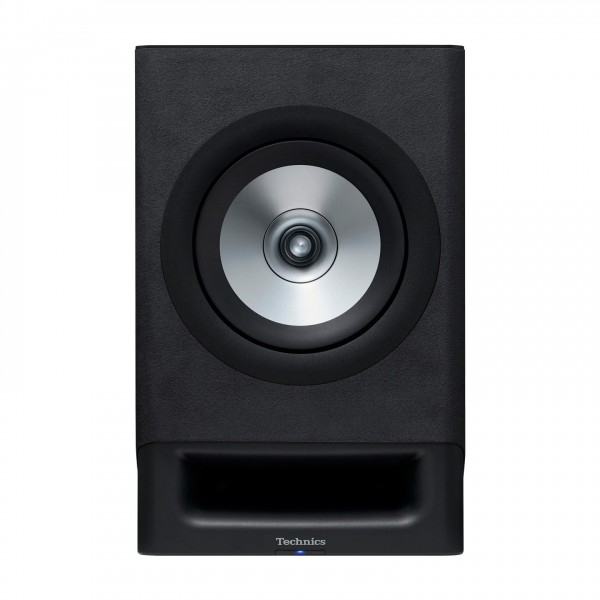 Technics SC-CX700B-H Active Speakers (Pair), Black Front View 2