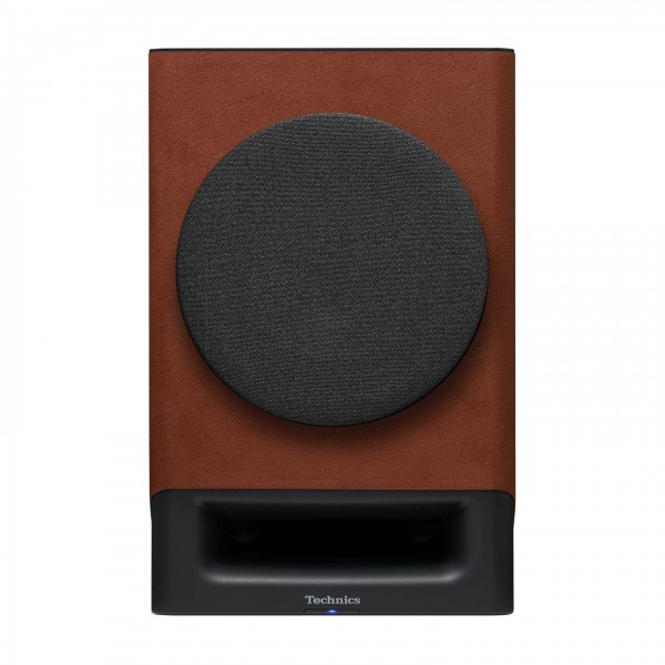 Technics SC-CX700B-H Active Speakers (Pair), Terracotta Grille View