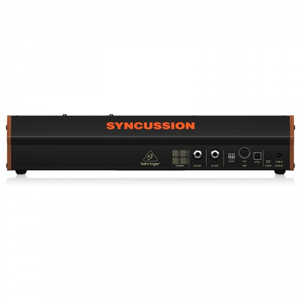 Behringer Syncussion SY-1 Analog Percussion Synthesizer - Back
