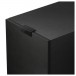 KEF Q1 Meta Bookshelf Speakers, Satin Black (TH) Close Up View