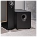 ELAC Debut 2.0 SUB10.2 Subwoofer, Black Ash - lifestyle