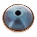 10 Notes D Kurd Handpan with Stand by Gear4music, Black Rainbow