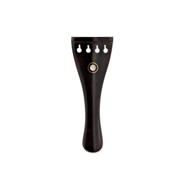 Ebony Violin Tailpiece, 1/2 Size