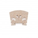 3/4 Size Violin Bridge by Gear4music, Uncut