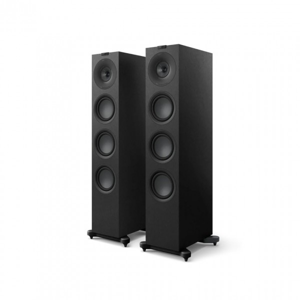 KEF Q11 Meta Floorstanding Speakers (Pair), Satin Black