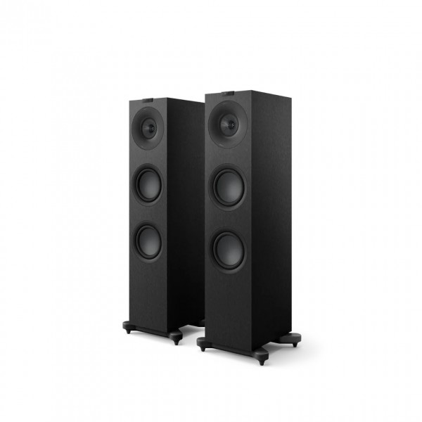 KEF Q7 Meta Floorstanding Speakers (Pair), Satin Black