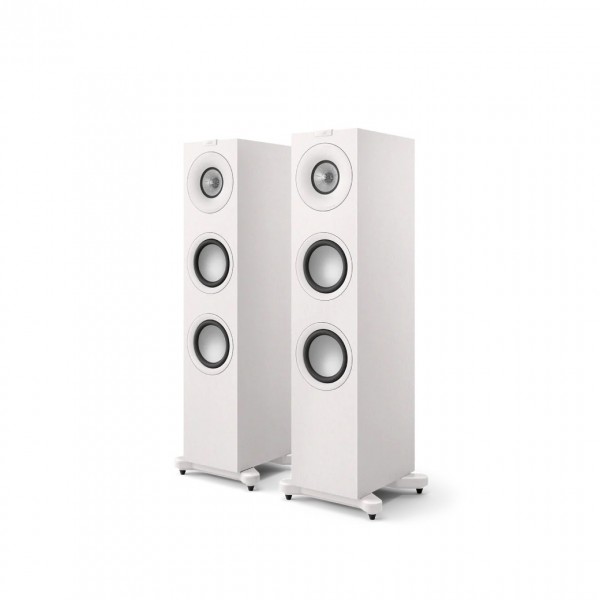 KEF Q7 Meta Floorstanding Speakers (Pair), Satin White