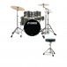 Sonor AQX 20'' 5pc Drum Kit mit Hardware und kostenlosem Drummer-Sitz, schwarz Midnight Sparkle