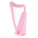 playLITE 15 String Harp by Gear4music, Pink