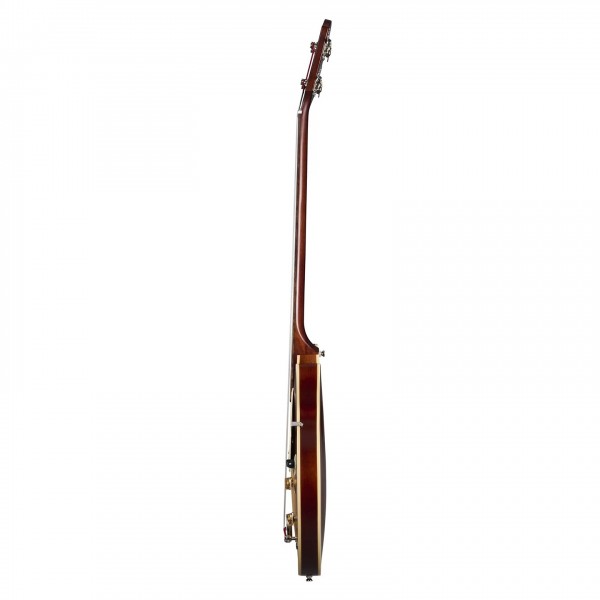 Epiphone Jack Casady Fretless Bass, Aged Royal Tan - Side
