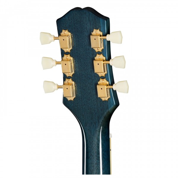 Epiphone Miranda Lambert Bluebird Studio Electro Acoustic, Bluebonnet - Headstock, Back