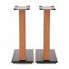 AVCOM 650mm Speaker Stands, Oak (Pair)