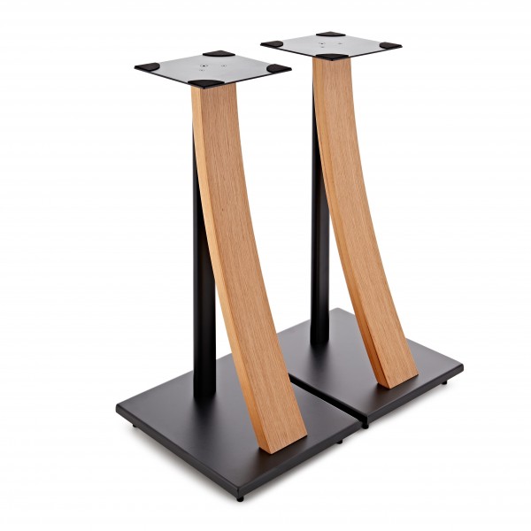 AVCOM 650mm Speaker Stands, Oak (Pair)