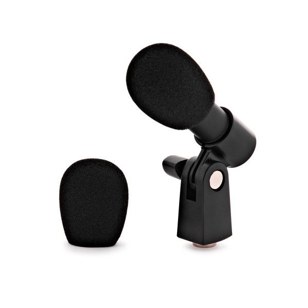 SubZero 5 Piece Drum Microphone Set with Case and Clamps