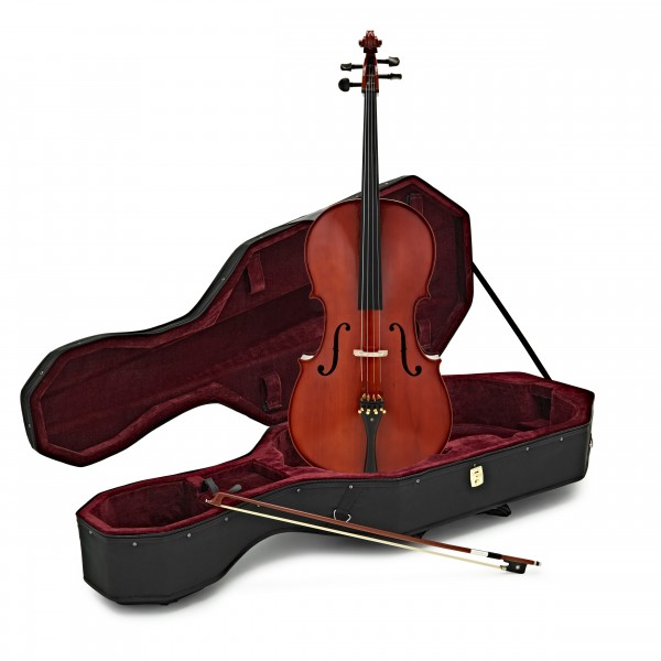 Student Plus Full Size Cello with Case by Gear4music