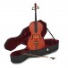 Student Plus 3/4 Size Cello with Case by Gear4music