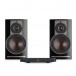 DALI Rubicon 2 C Active Speakers (Pair) with Sound Hub Compact, Black