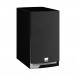 DALI Rubicon 2 C Black Active Bookshelf Speaker (Single), Black - with grille attached