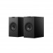 KEF Q1 Meta Bookshelf Speakers (Pair), Satin Black