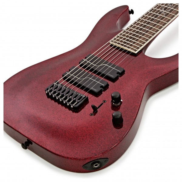 ESP LTD SC-608 BRSP Stephen Carpenter 8-String, Red Sparkle