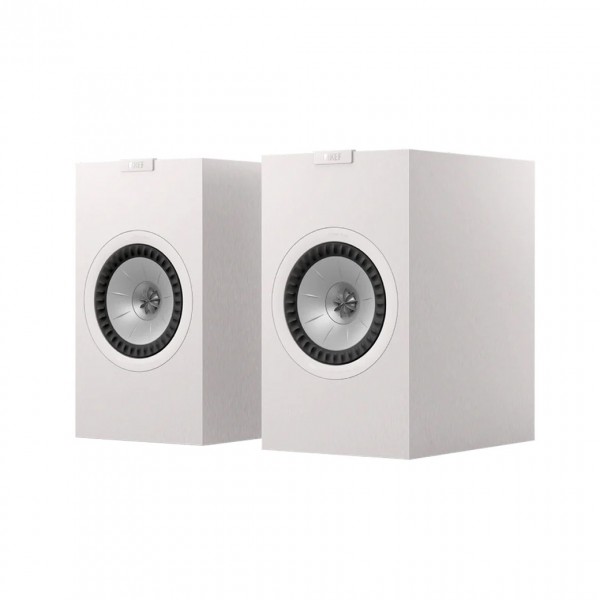 KEF Q3 Meta Bookshelf Speakers (Pair), Satin White